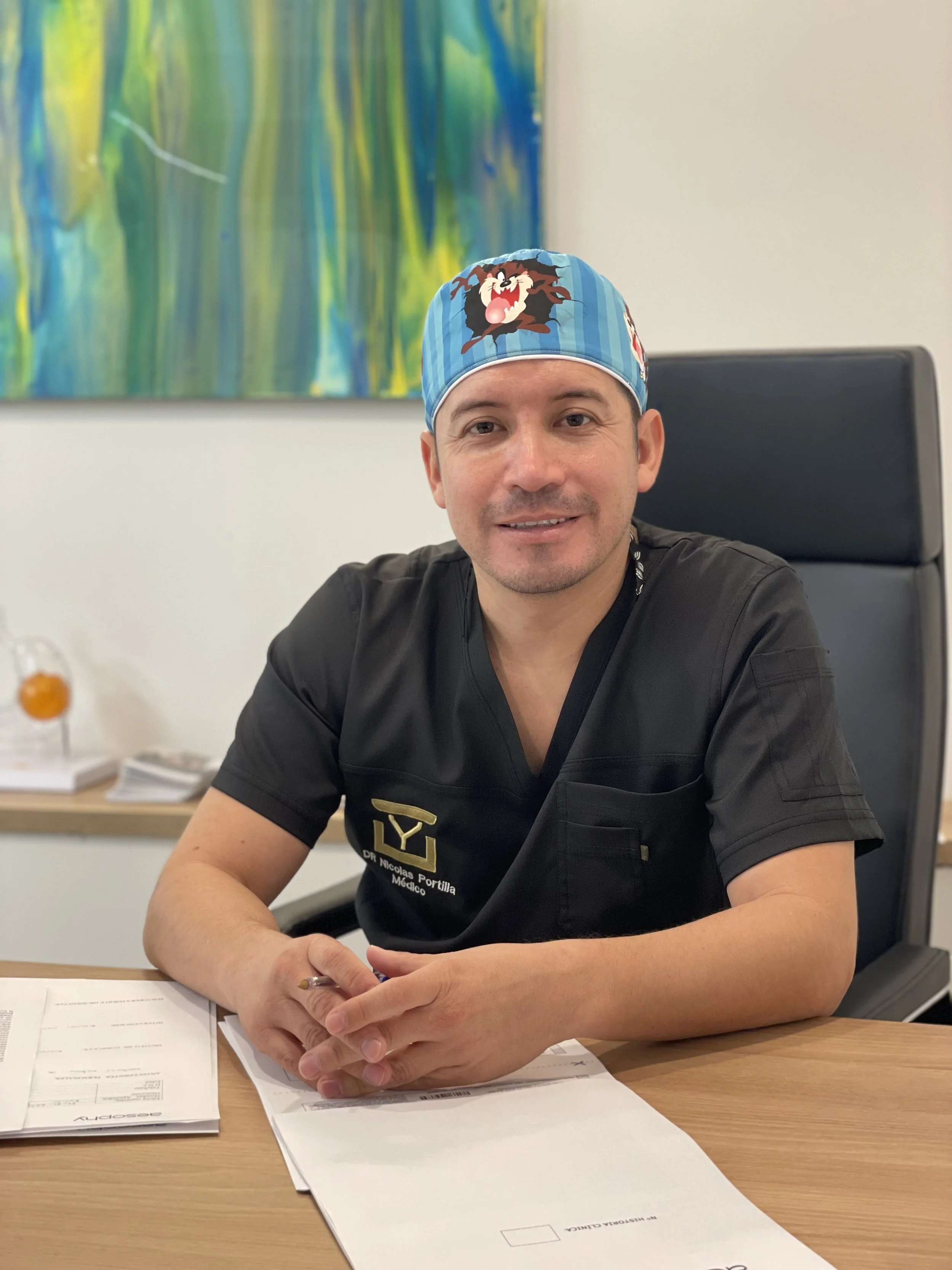 Dr. Nicolás Portilla, médico estético especialista en Endolift